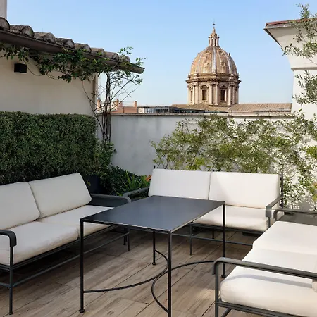 Terrace Pantheon Relais Hotel Rome