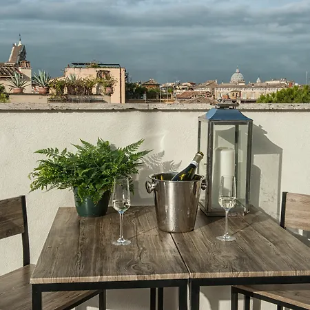 Terrace Pantheon Relais Hotel Rzym