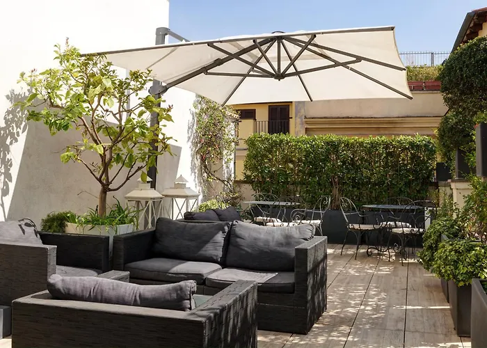 Terrace Pantheon Relais רומא